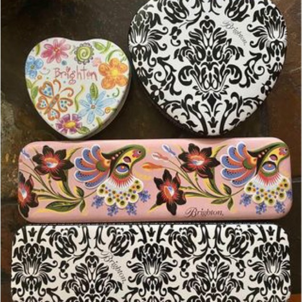 Brighton jewelry box tins